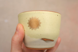 Pre-Order: Lemon Basil 6 oz Cappuccino Cup 'Sun'
