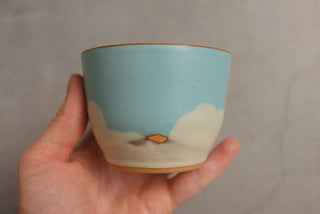 Sky Blue 6 oz Cappuccino Cup