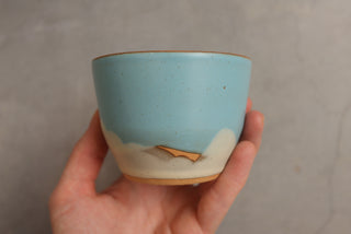 Sky Blue 6 oz Cappuccino Cup