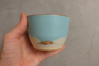 Sky Blue 6 oz Cappuccino Cup
