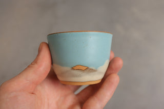 2 oz Sky Blue Espresso Cup