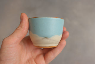 2 oz Sky Blue Espresso Cup