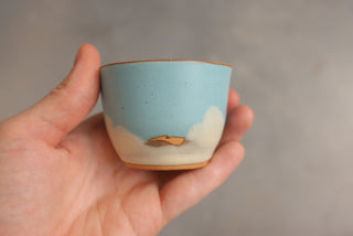2 oz Sky Blue Espresso Cup