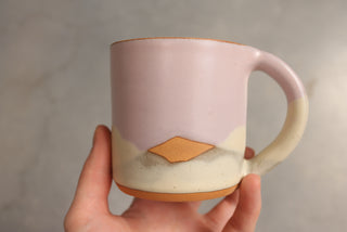 12 oz Pale Lilac Classic Mug