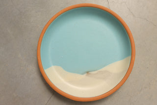 Discounted Seconds: Sky Blue 8" Salad Plate