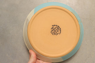 Discounted Seconds: Sky Blue 8" Salad Plate