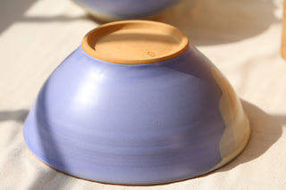 French Blue Serving Bowl 1
