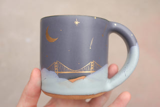 Nautical Twilight 12 oz Classic Mug 125 'Golden Gate Bridge'