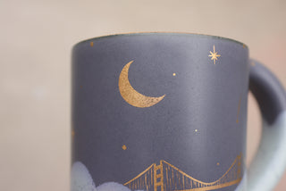 Nautical Twilight 12 oz Classic Mug 125 'Golden Gate Bridge'