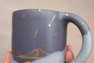 Nautical Twilight 12 oz Classic Mug 125 'Golden Gate Bridge'