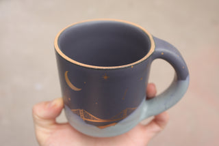 Nautical Twilight 12 oz Classic Mug 125 'Golden Gate Bridge'