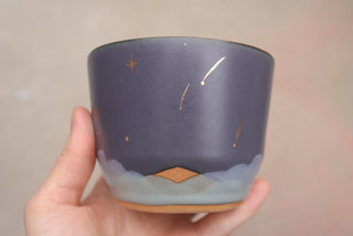 Nautical Twilight 12 oz Latte Cup 129