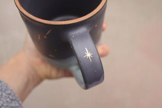 Nautical Twilight Wheel Thrown Presidio Mug 130
