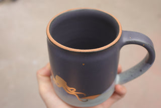 Nautical Twilight Wheel Thrown Presidio Mug 131