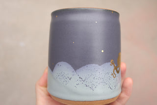 Nautical Twilight Wheel Thrown Presidio Mug 131